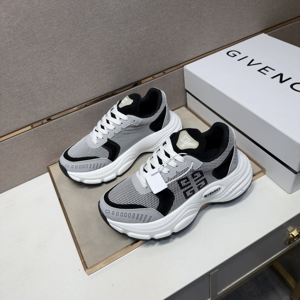Givenchy Paneled Low-Top Sneakers
